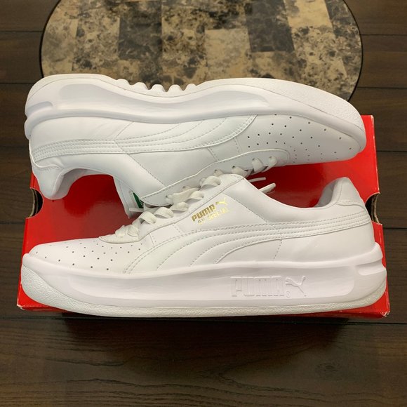 puma gv special white red